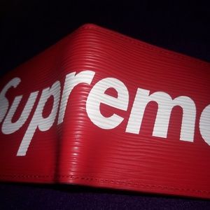 Supreme x lv wallet